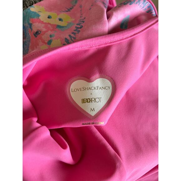 LoveShackFancy x Beach Riot Cheryl One Piece Swimsuit - Picture 3 of 3